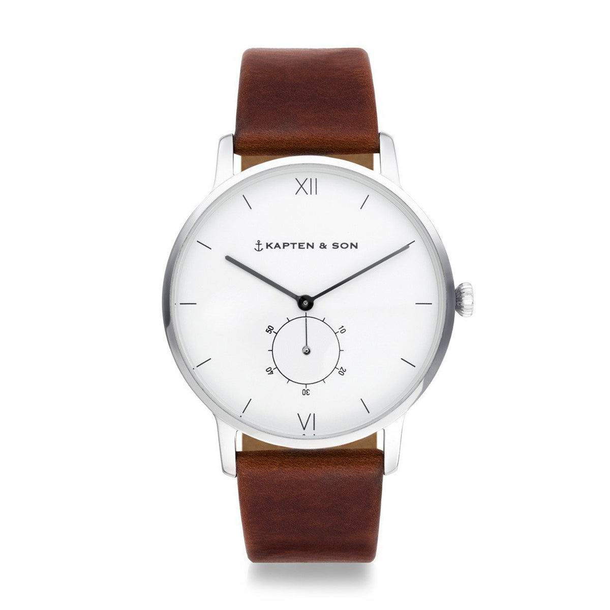 Kapten And Son Chrono Watch Chrono Silver Bicolor Steel Watches