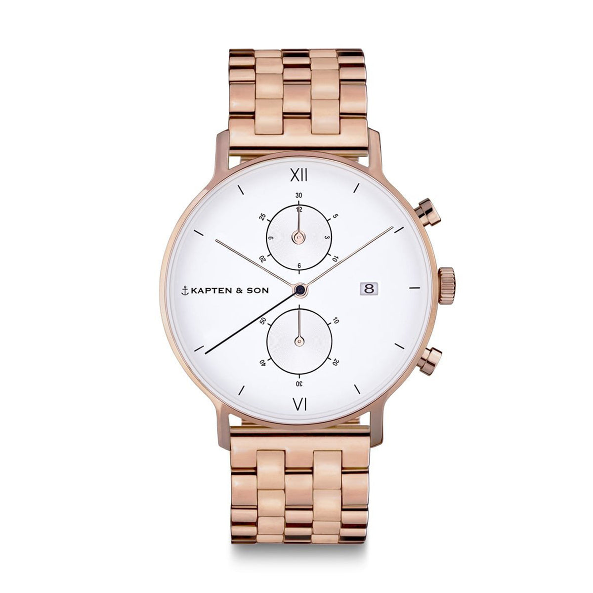 Grace Steel Kapten Son Chrono Steel Bicolor Steel Grace Gold Steel