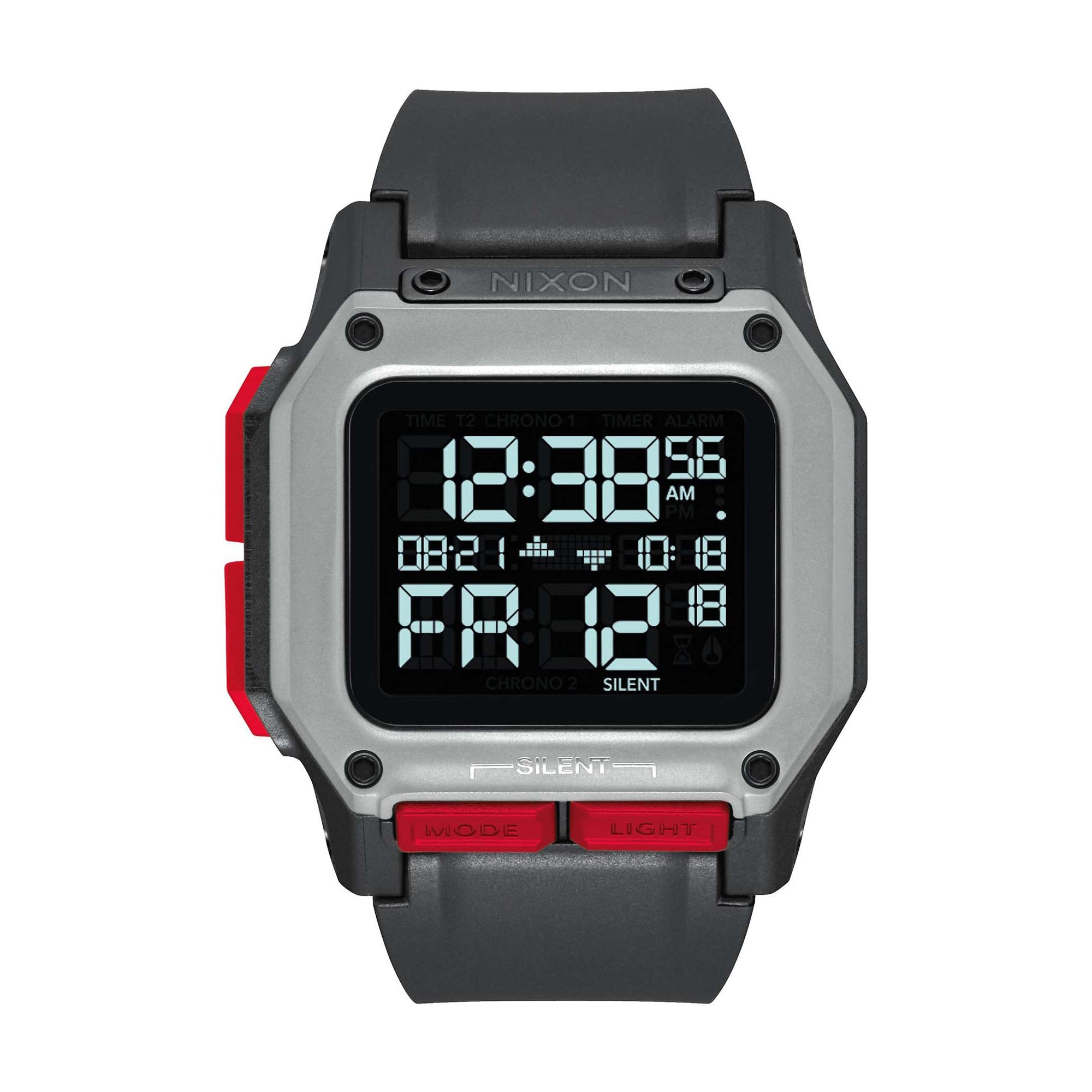 Regulus 46mm Watch Black/ Red