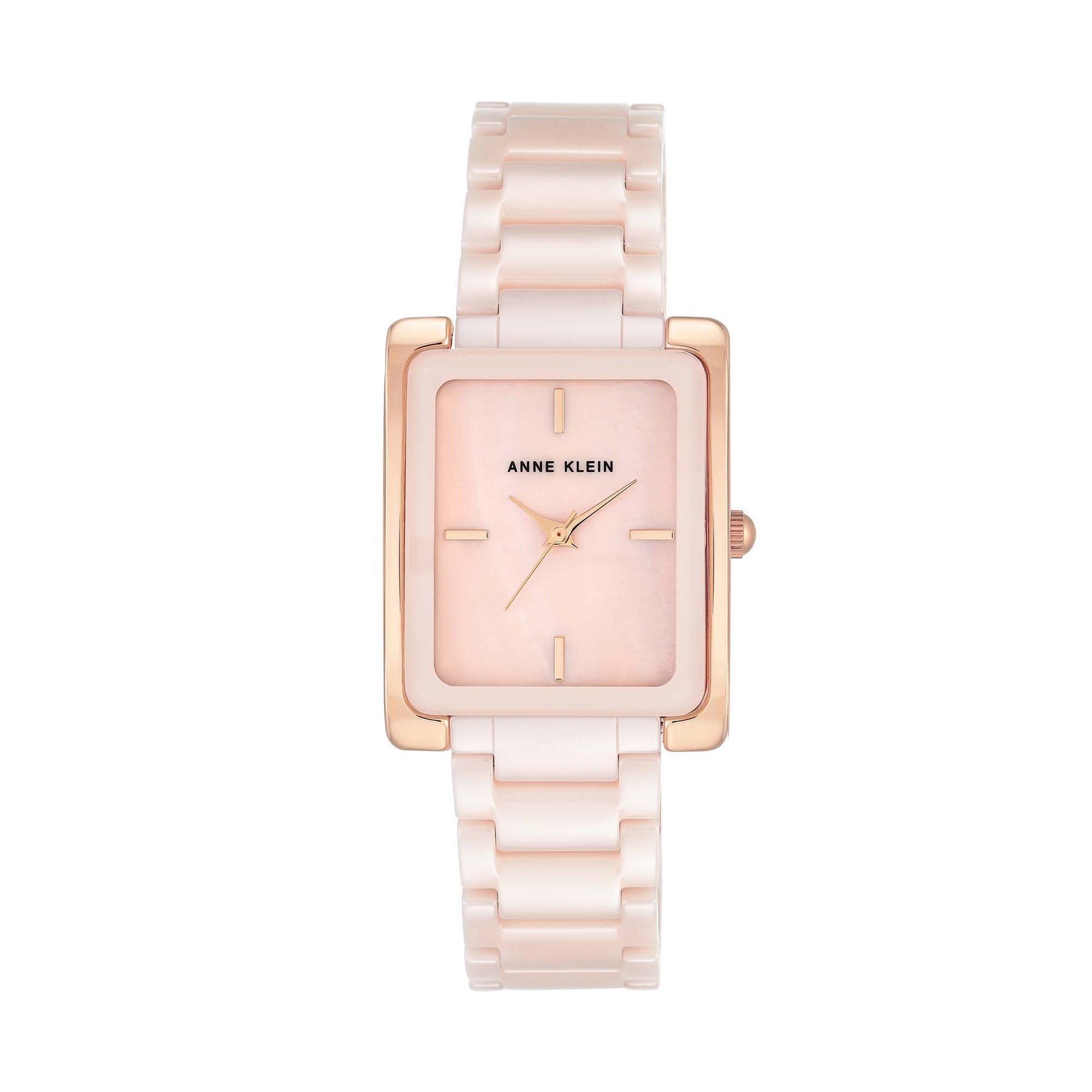 Ceramic Bracelet 28mm Watch Rose Gold Pink - Main Image