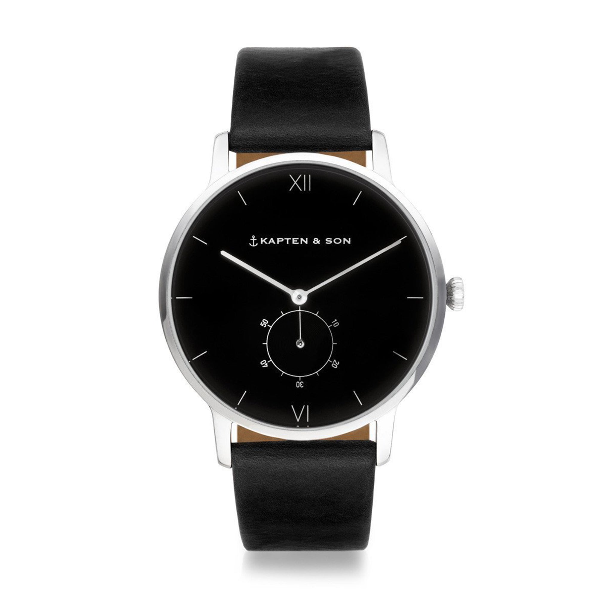 Heritage Watch Silver All Black