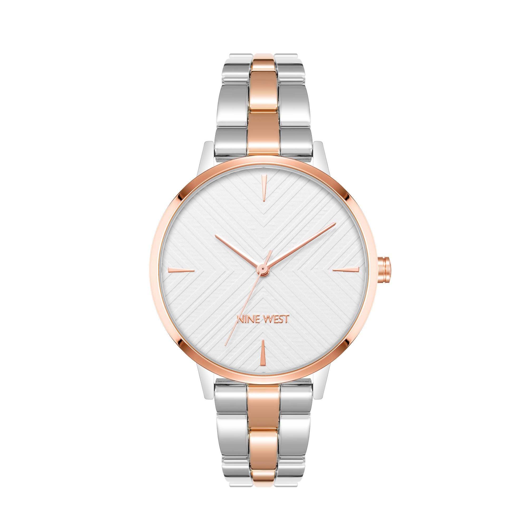 Nine west watches rose gold sale