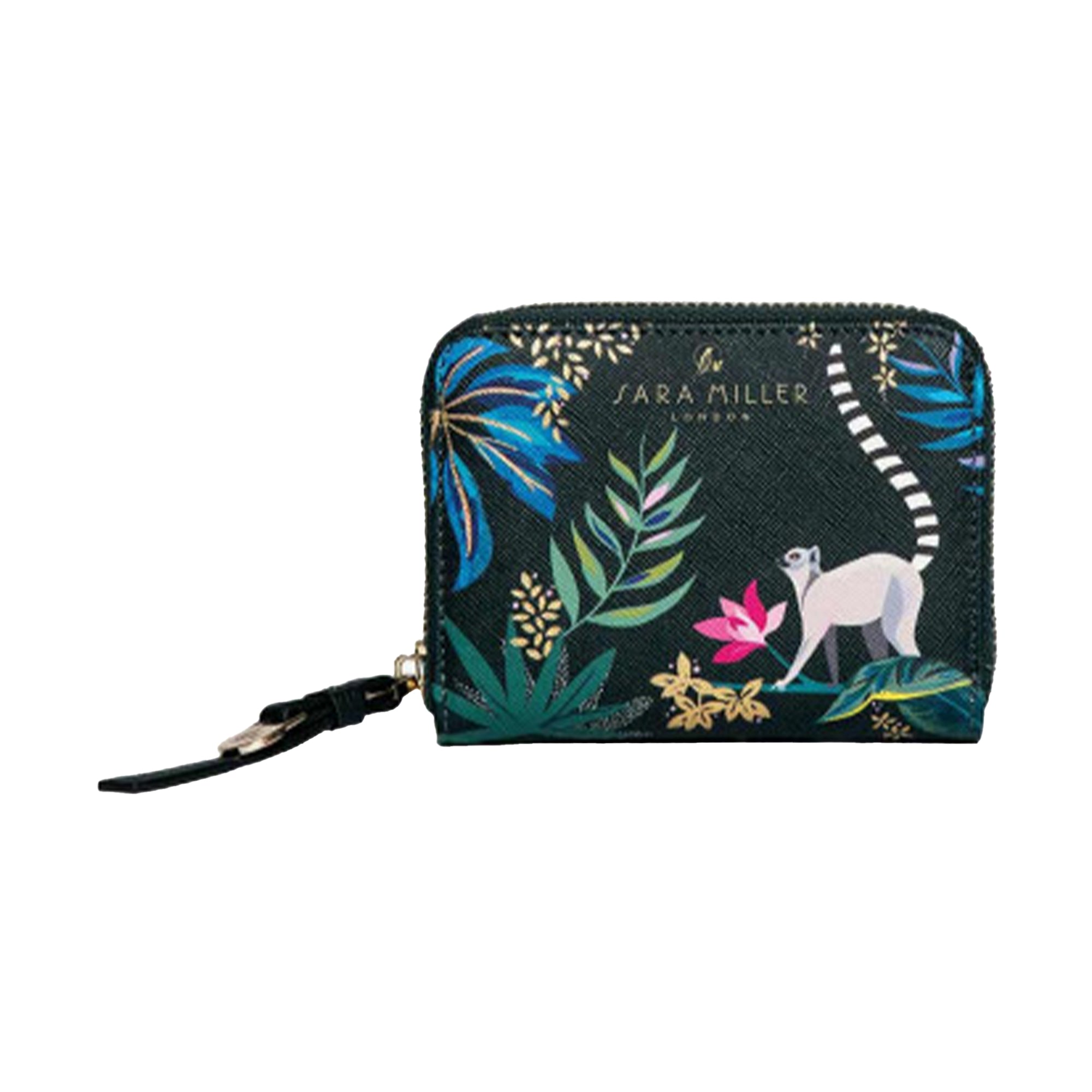 Lemurs Small Zip Purse